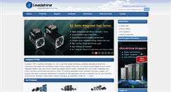 Desktop Screenshot of leadshine.com